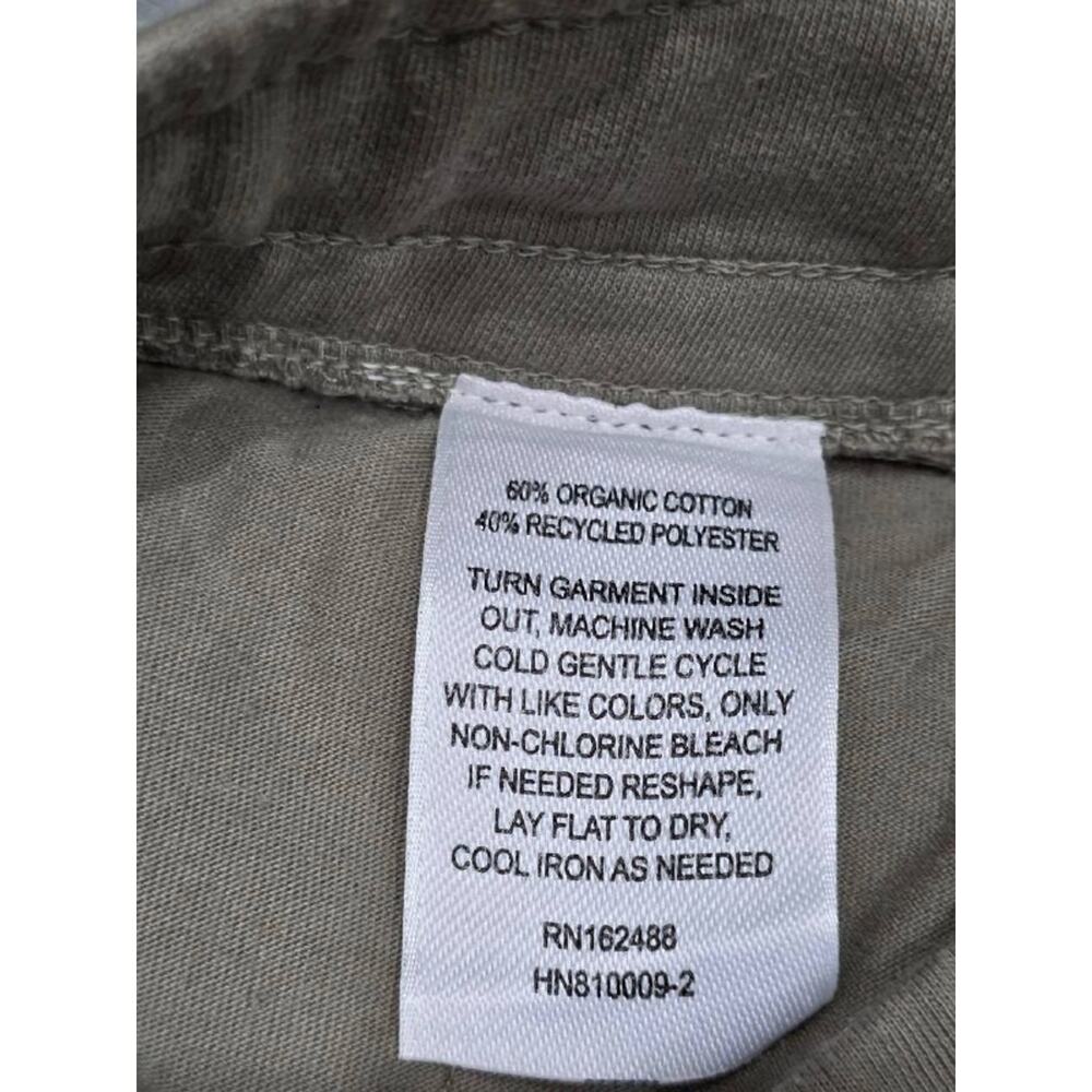 Human Nation drawstring organic cotton sweatpants fmen Khaki S/P A004649 - Picture 8 of 12